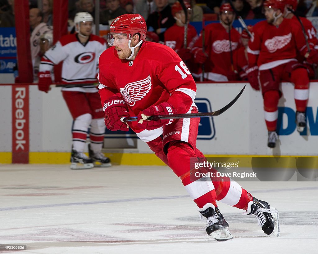 Carolina Hurricanes v Detroit Red Wings