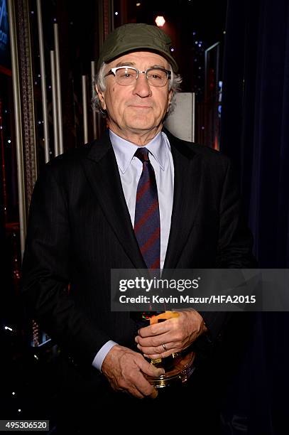 Hollywood Career Achievement Award honoree Robert De Niro attends the 19th Annual Hollywood Film Awards at The Beverly Hilton Hotel on November 1,...