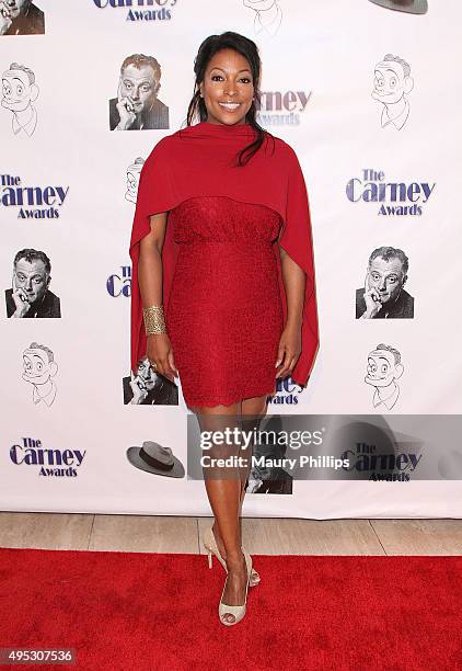 Actress Kellita Smith attends the Carney Awards Honoring Character Actors at The Paley Center for Media on November 1, 2015 in Beverly Hills,...