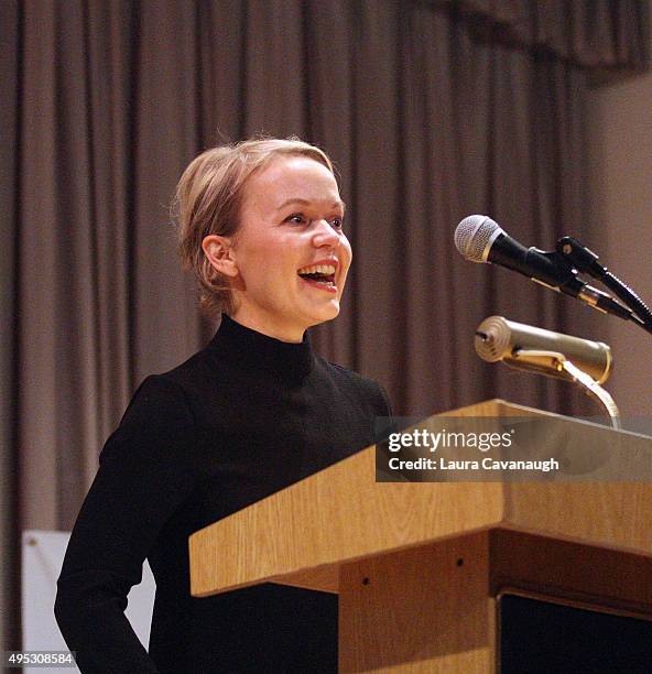 Frida Kempf attends the 1st Nordic International Film Festival Gala at Scandinavia House on November 1, 2015 in New York City.