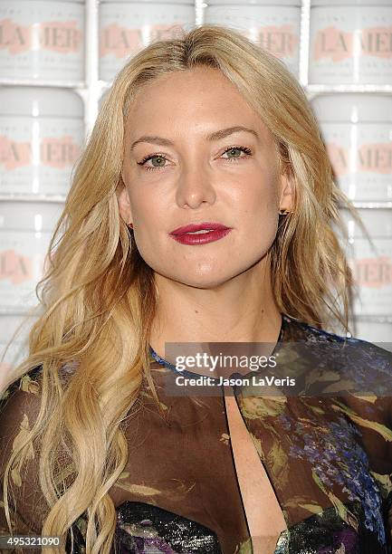 Actress Kate Hudson attends the La Mer celebration of an Icon event at Siren Studios on October 13, 2015 in Hollywood, California.