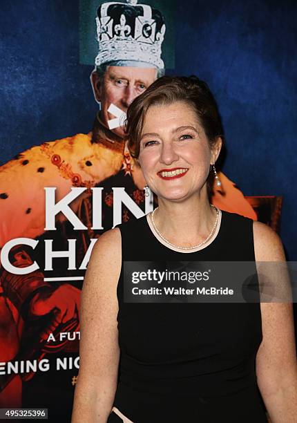 Jocelyn Pook attends the Broadway Opening Night performance of 'King Charles III' at the Music Box Theatre on November 1, 2015 in New York City.