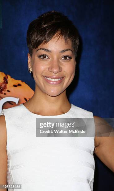 Cush Jumbo attends the Broadway opening night performance of 'King Charles III' at the Music Box Theatre on November 1, 2015 in New York City.