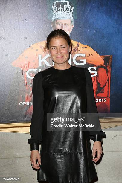 Maura Tierney attends the Broadway opening night performance of 'King Charles III' at the Music Box Theatre on November 1, 2015 in New York City.