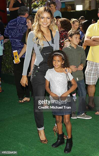 Jennifer Freeman arrives at the Los Angeles premiere of 20th Century Fox's "The Peanuts Movie" held at Regency Village Theatre on November 1, 2015 in...