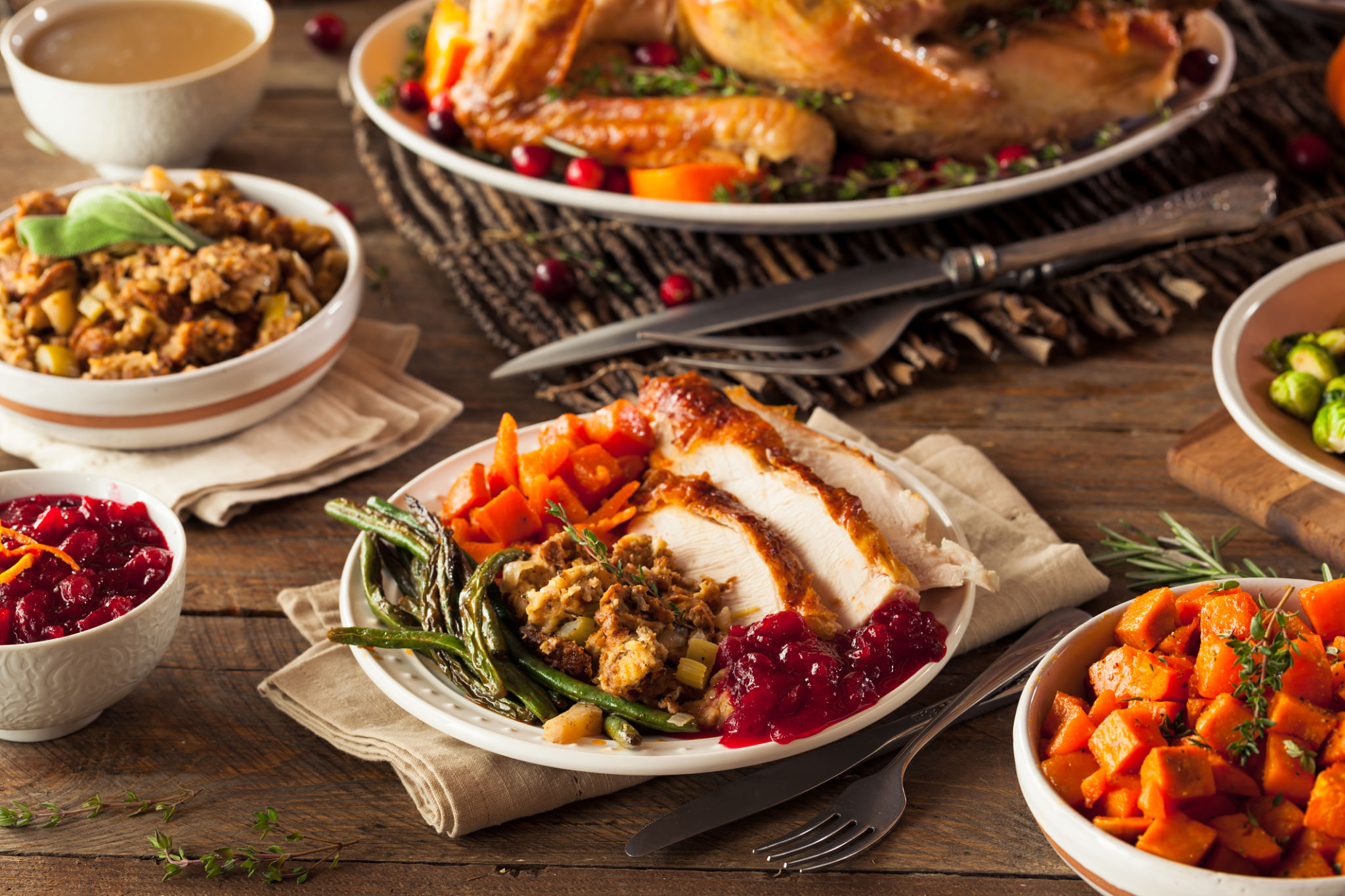 healthy holiday meal