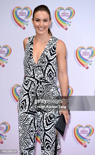 Charlie Webster attends the Health Lottery tea party at the Savoy Hotel on June 2, 2014 in London, England.