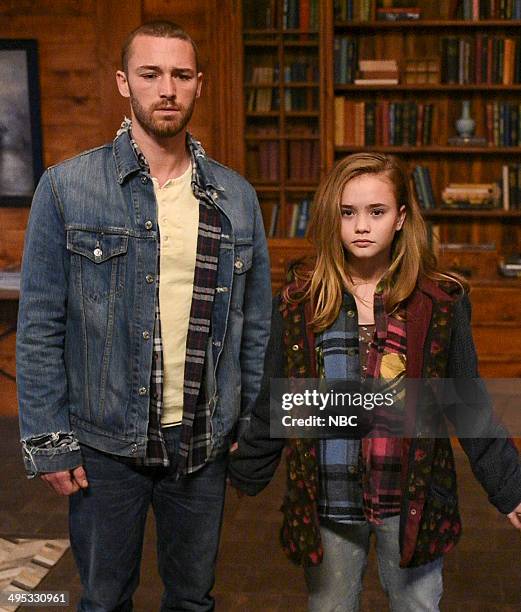 Second Chance" Episode 113 -- Pictured: Jake McLaughlin as William Tate, Johnny Sequoyah as Bo Adams --