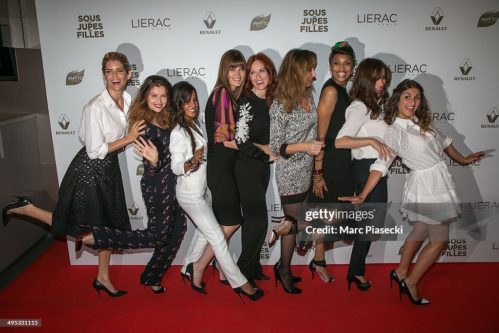 'Sous Les Jupes Des Filles' Paris Premiere At UGC Normandy