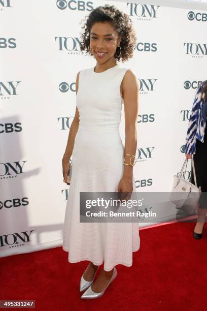 Actress Sophie Okonedo attends the 2014 Tony Honors Cocktail Party at the Paramount Hotel on June 2, 2014 in New York City.