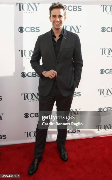 Actor Nick Cordero attends the 2014 Tony Honors Cocktail Party at the Paramount Hotel on June 2, 2014 in New York City.