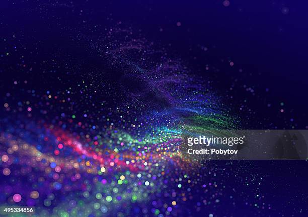 star dust - abstract futuristic background - celebration stock illustrations