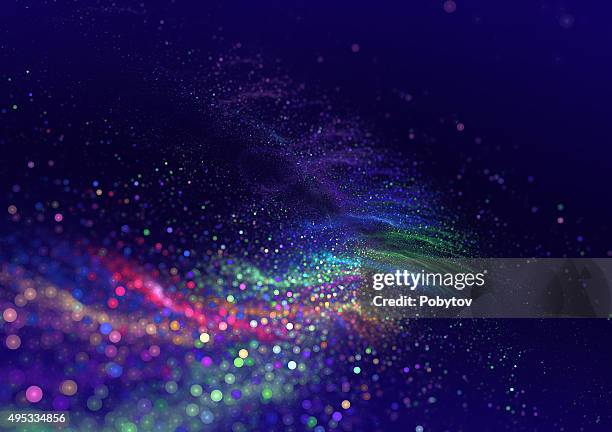 star dust - abstract futuristic background - 無限 幅插畫檔、美工圖案、卡通及圖標