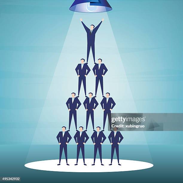 269 Human Pyramid Vector High Res Illustrations - Getty Images