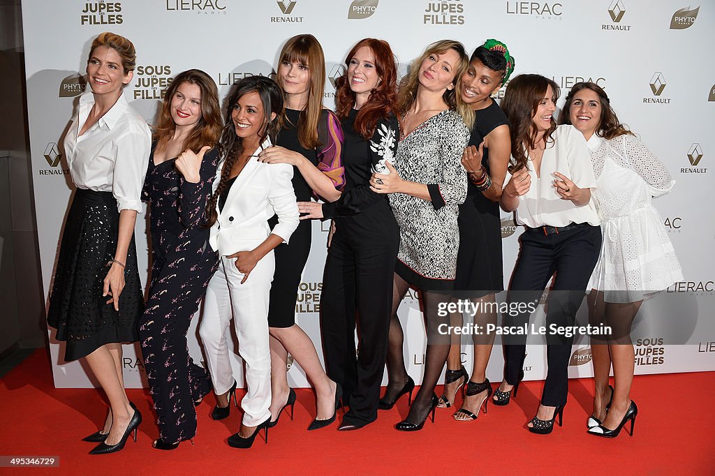 'Sous Les Jupes Des Filles' Paris Premiere At UGC Normandy