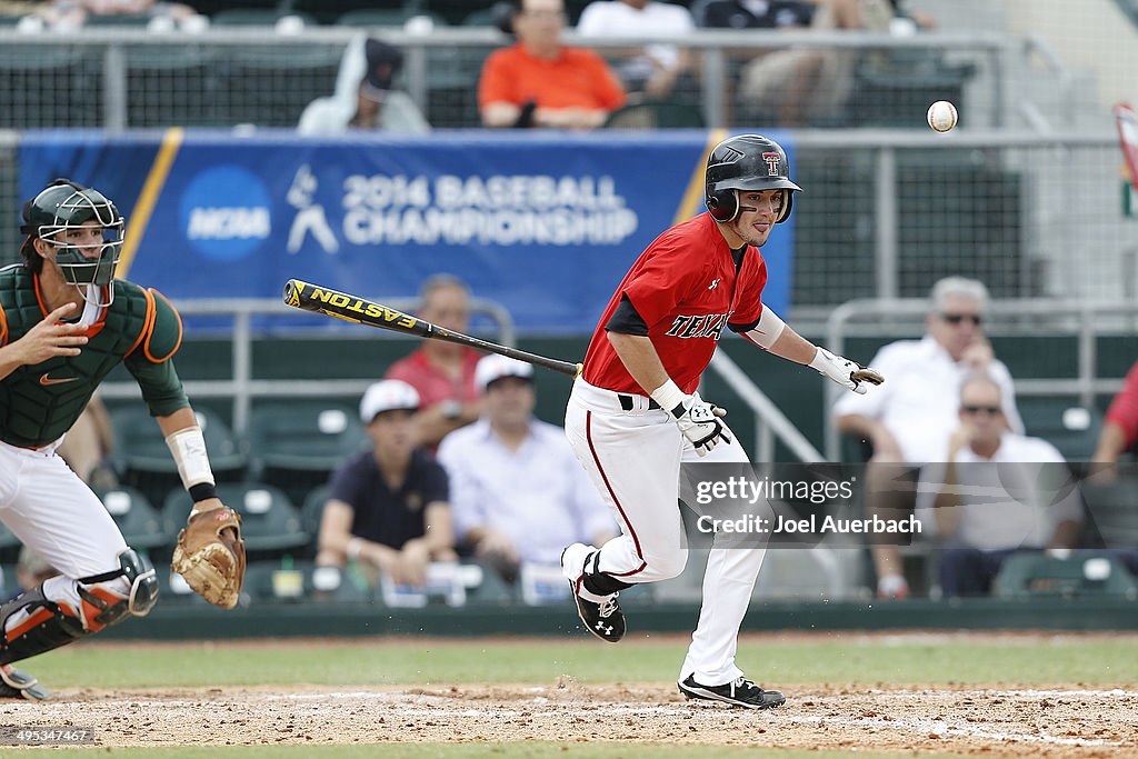 NCAA Baseball Tournament - Coral Gables Regional