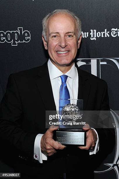 Joseph P. Benincasa, receipient of the Tony Honors for Excellence in the Theatre, attends the 2014 Tony Honors Cocktail Party at the Paramount Hotel...