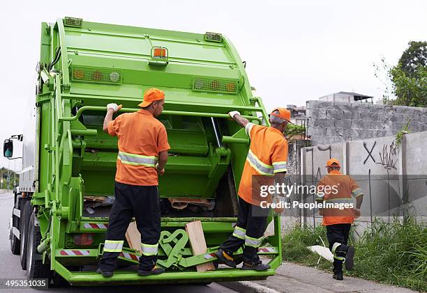 let's roll! - garbage truck stock pictures, royalty-free photos & images