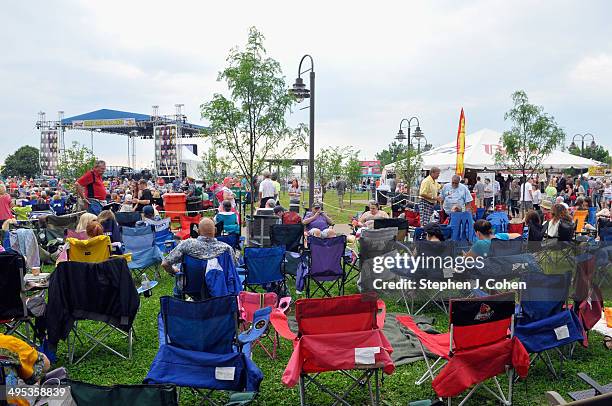 General view during the Abbey Road On The River Music Festival on The Belvedere on May 25, 2014 in Louisville, Kentucky.