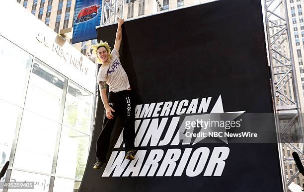 American Ninja Warrior contestant Jamie Rahn appears on NBC News' "Today" show --