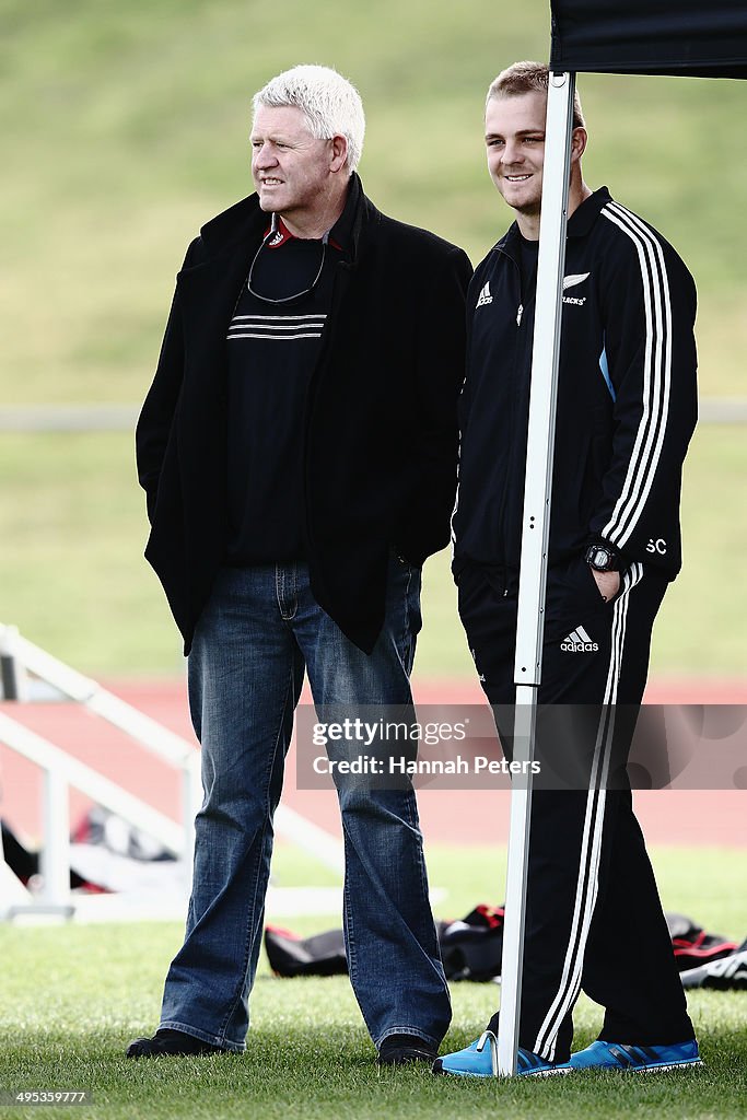 New Zealand All Blacks Training Session