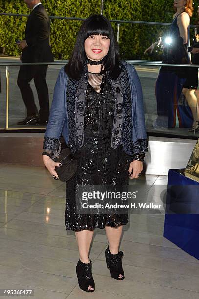 Designer Anna Sui attends the 2014 CFDA fashion awards at Alice Tully Hall, Lincoln Center on June 2, 2014 in New York City.
