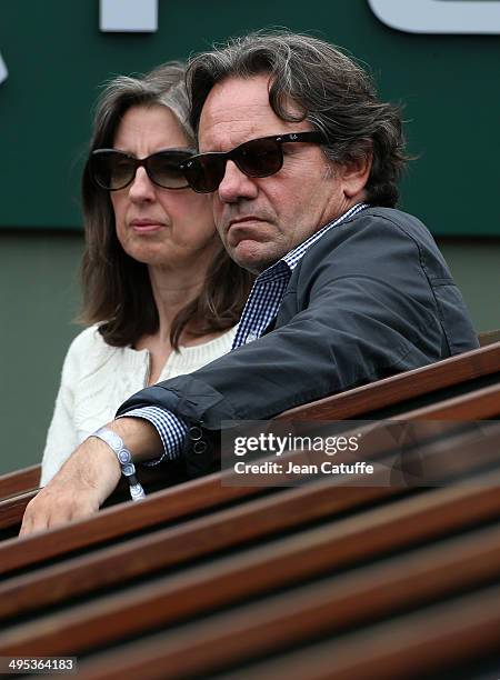 Frederic Lefebvre attends Day 9 of the French Open 2014 held at Roland-Garros stadium on June 2, 2014 in Paris, France.
