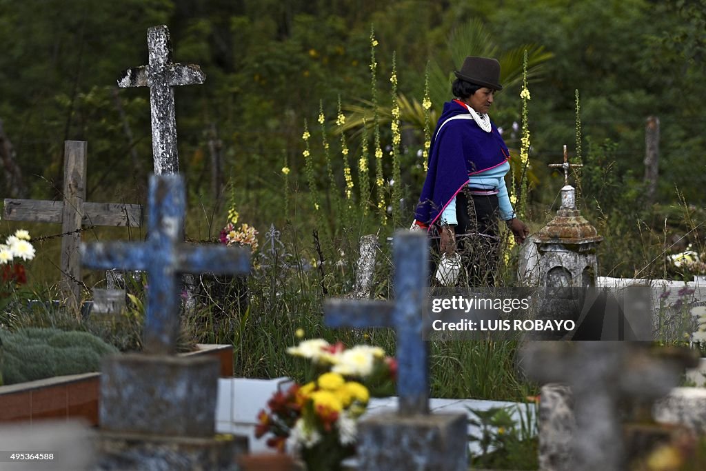 COLOMBIA-INDIGENOUS-TRADITIONS-DAY OF THE DEAD