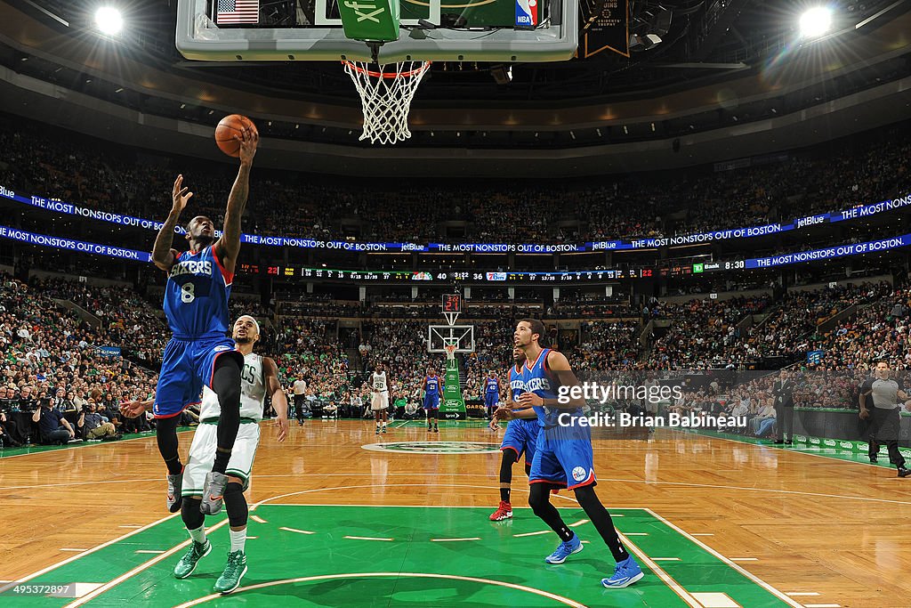 Philadelphia 76ers v Boston Celtics