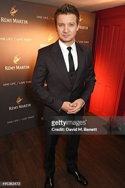 Jeremy Renner attends the launch of La Maison Remy Martin, the cognac brand's new members club, on November 2, 2015 in London, England.
