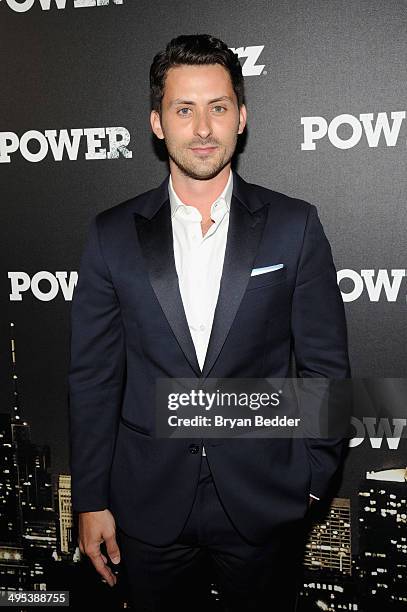 Actor Andy Bean attends the Starz "Power" premiere after party at Highline Ballroom on June 2, 2014 in New York City.