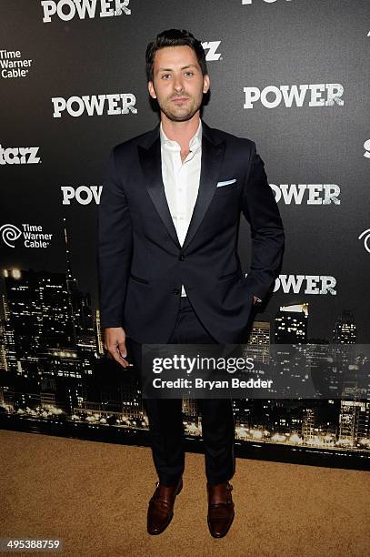 Actor Andy Bean attends the Starz "Power" premiere after party at Highline Ballroom on June 2, 2014 in New York City.