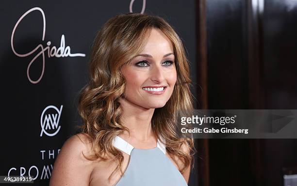 Television personality and chef Giada De Laurentiis arrives at the grand opening of her restaurant Giada at The Cromwell on June 2, 2014 in Las...