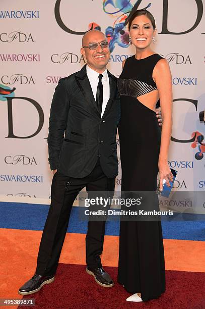 Miss Universe 2013 Gabriela Isler attends the 2014 CFDA fashion awards at Alice Tully Hall, Lincoln Center on June 2, 2014 in New York City.