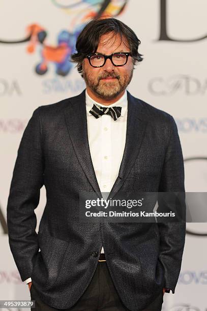 Billy Reid attends the 2014 CFDA fashion awards at Alice Tully Hall, Lincoln Center on June 2, 2014 in New York City.