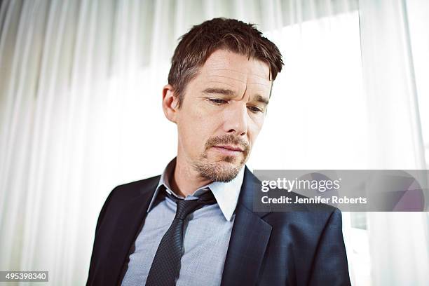 Actor Ethan Hawke is photographed for The Globe and Mail on September 14, 2013 in Toronto, Ontario.