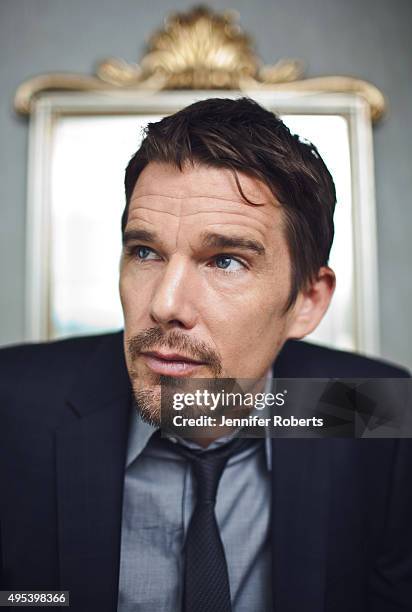 Actor Ethan Hawke is photographed for The Globe and Mail on September 14, 2013 in Toronto, Ontario.