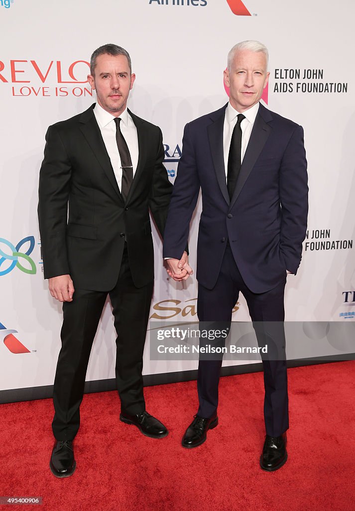 14th Annual Elton John AIDS Foundation An Enduring Vision Benefit - Arrivals