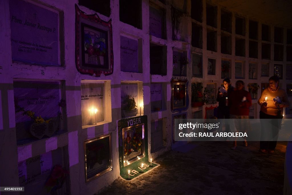 COLOMBIA-RELIGION-DAY OF THE DEAD