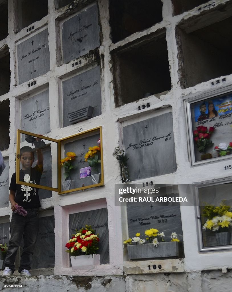 COLOMBIA-RELIGION-DAY OF THE DEAD