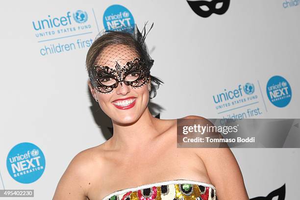 Actress Ingrid Haas at the UNICEF Next Generation Third Annual UNICEF Black & White Masquerade Ball benefiting UNICEF's lifesaving programs,...