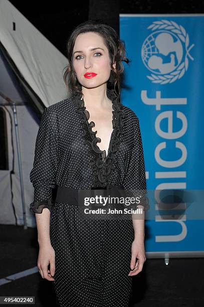 Actress Zoe Lister-Jones at the UNICEF Next Generation Third Annual UNICEF Black & White Masquerade Ball benefiting UNICEF's lifesaving programs,...