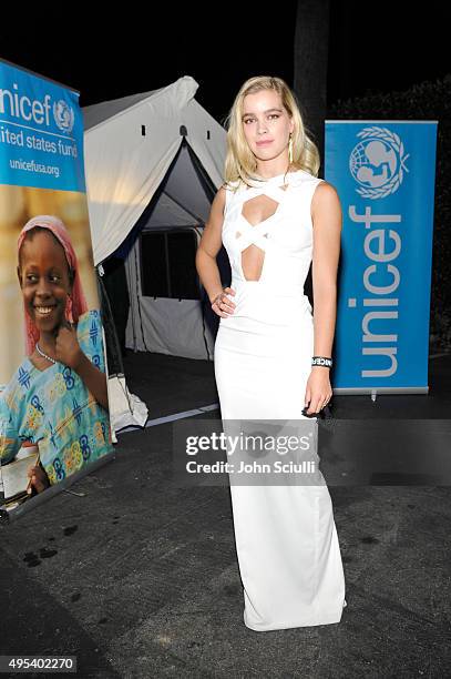 Actress Gemita Samarra at the UNICEF Next Generation Third Annual UNICEF Black & White Masquerade Ball benefiting UNICEF's lifesaving programs,...