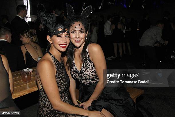 Stella Archibald and actress Jamie Gray Hyder at the UNICEF Next Generation Third Annual UNICEF Black & White Masquerade Ball benefiting UNICEF's...