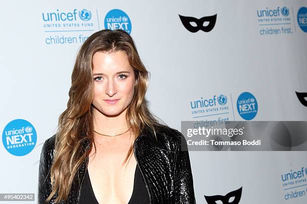 Actress Grace Gummer at the UNICEF Next Generation Third Annual UNICEF Black & White Masquerade Ball benefiting UNICEF's lifesaving programs,...