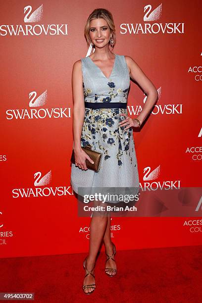 Ivanka Trump attends 19th Annual Accessories Council ACE Awards on November 2, 2015 in New York City.