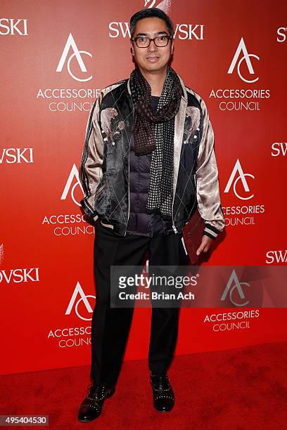 Designer Rafé Totengco attends 19th Annual Accessories Council ACE Awards on November 2, 2015 in New York City.