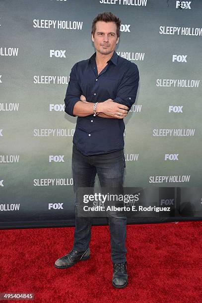 Executive producer Len Wiseman arrives to a special screening of Fox's "Sleepy Hollow" at Hollywood Forever on June 2, 2014 in Hollywood, California.