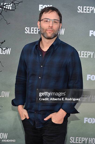 Executive producer Mark Goffman arrives to a special screening of Fox's "Sleepy Hollow" at Hollywood Forever on June 2, 2014 in Hollywood, California.