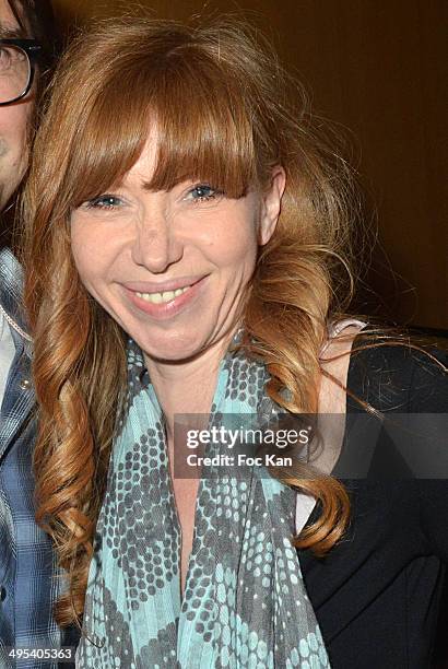 Noella Dussart Finzi attends the 'Merci Quand Meme' Special Launching Show at ' La Grand Comedie' Theater on June 2, 2014 in Paris, France.